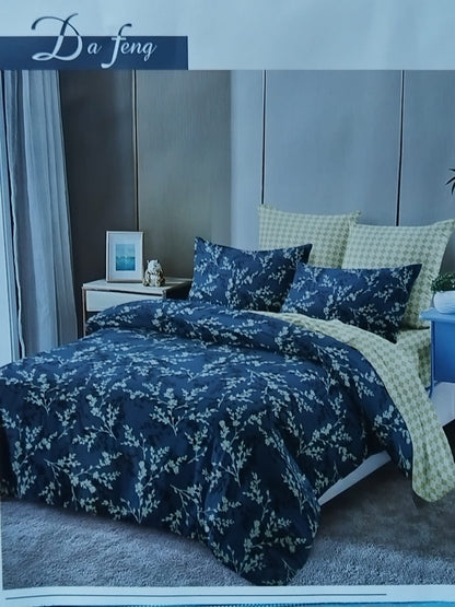 Queen size comforter 4 pieces set - 160x200cm