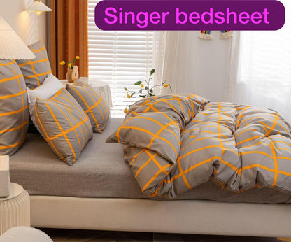 Single size Duvet cover set 4in1 - SK HOME CENTER