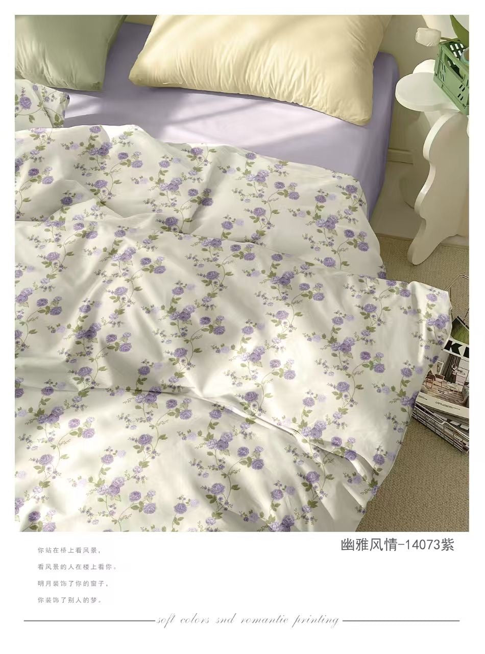 Premium Quality Super King Comforter 6PCS Set - Cotton Fabric | 240x260cm (SALE)