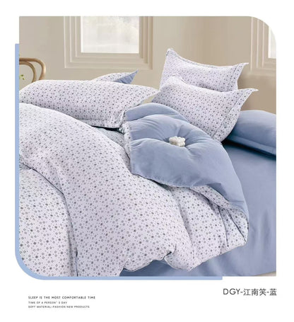 Premium Quality Single Comforter 4pcs Set