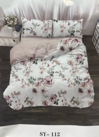 Floral King size comforter 6Pcs set - 220 x 240cm