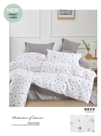 Premium Quality Super King Comforter 6PCS Set - Cotton Fabric | 240x260cm (SALE)