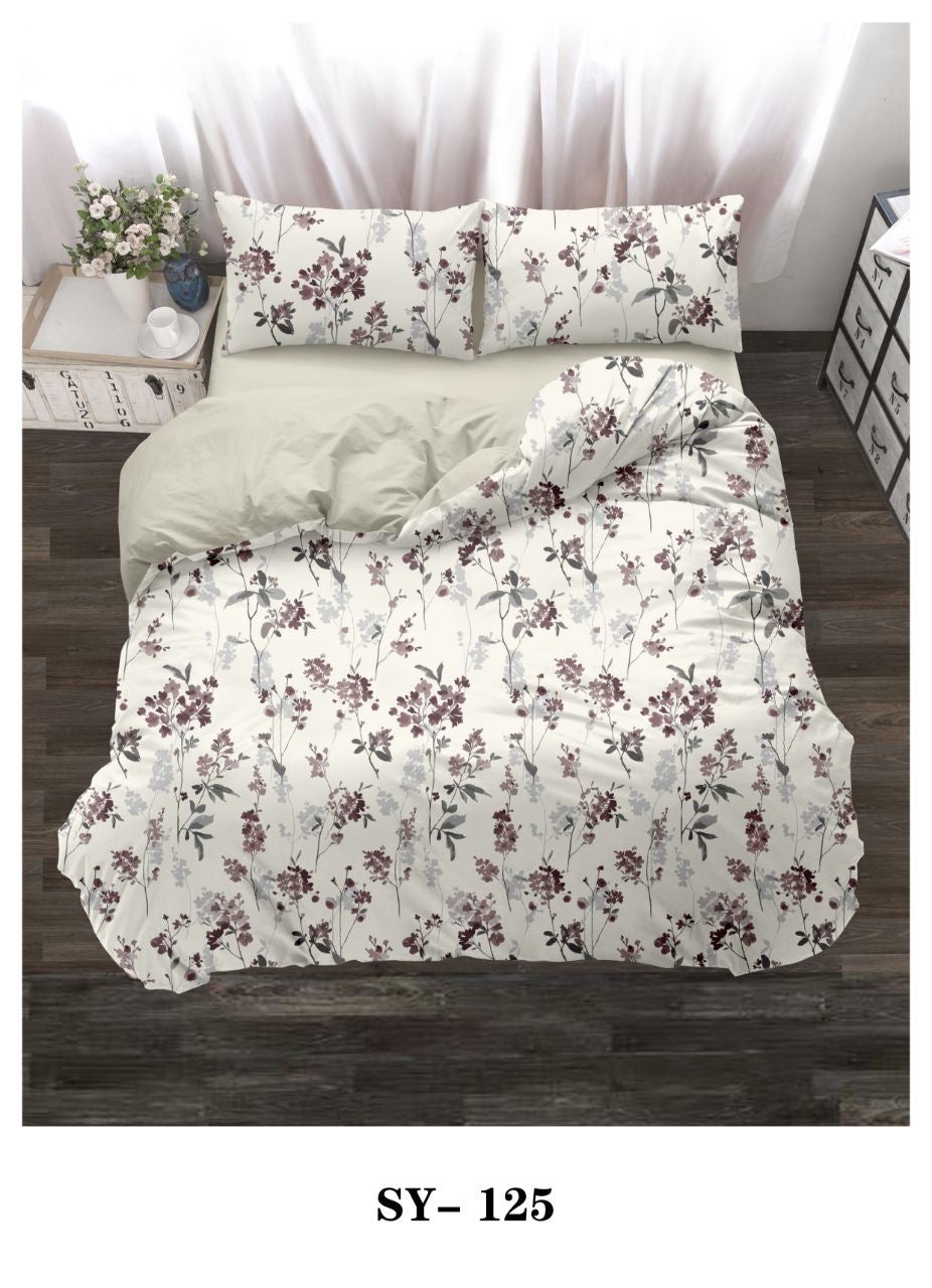 King size pattern duvet cover 6pcs set