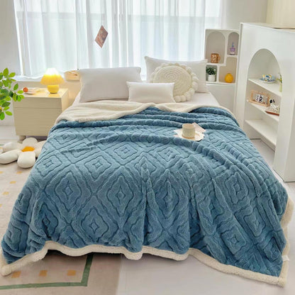 Buy 2 get 1 free Lamb cashmere fleece blanket - SK HOME CENTER