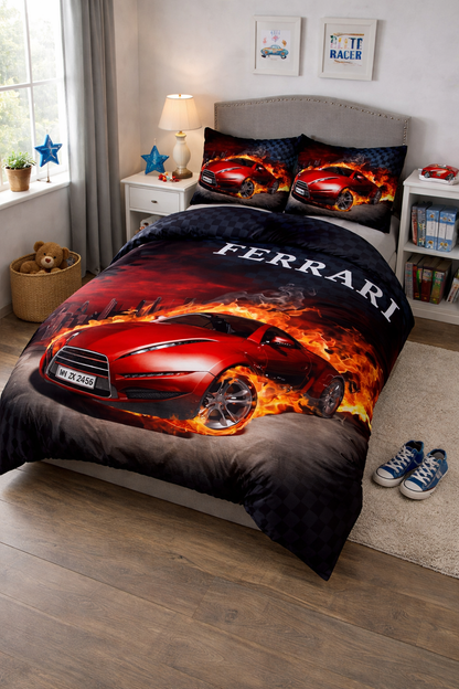 Single size Kids Quilt set 4 pieces - 120 x 200cm