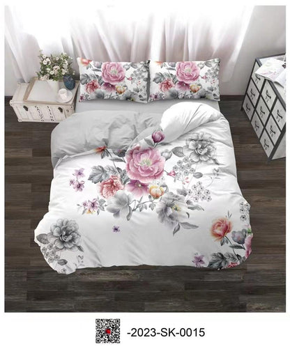 King size comforter 6 pieces set - 220 x 240cm - SK HOME CENTER