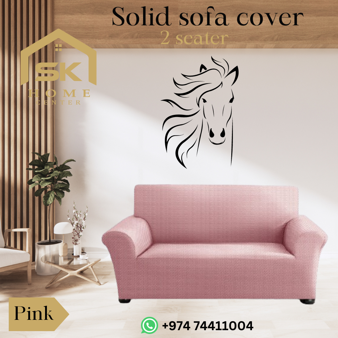 Modern sofa cover solid colors - SK HOME CENTER