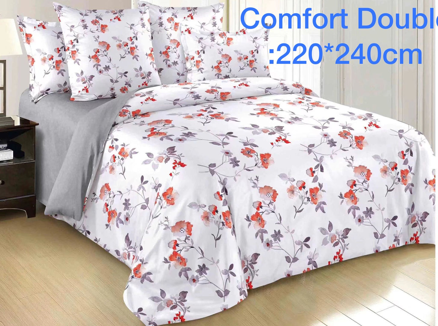 Light weight bedspread for Summer season - AC Quilt 6 pieces set - 220 x 240cm king size - SK HOME CENTER