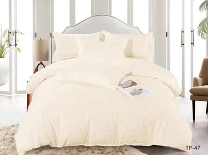 Single Size Embroidery Comforter Set – 4 Pieces