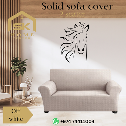 Modern sofa cover solid colors - SK HOME CENTER