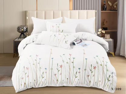 Embroidery comforter set-King - SK HOME CENTER