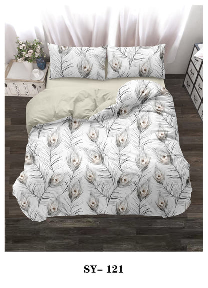 King size pattern duvet cover 6pcs set