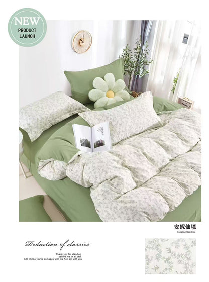 Premium Quality Super King Comforter 6PCS Set - Cotton Fabric | 240x260cm (SALE)