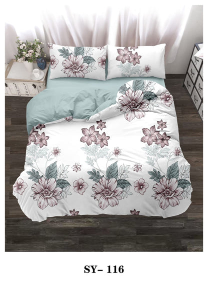 King size pattern duvet cover 6pcs set