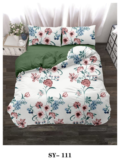King size pattern duvet cover 6pcs set