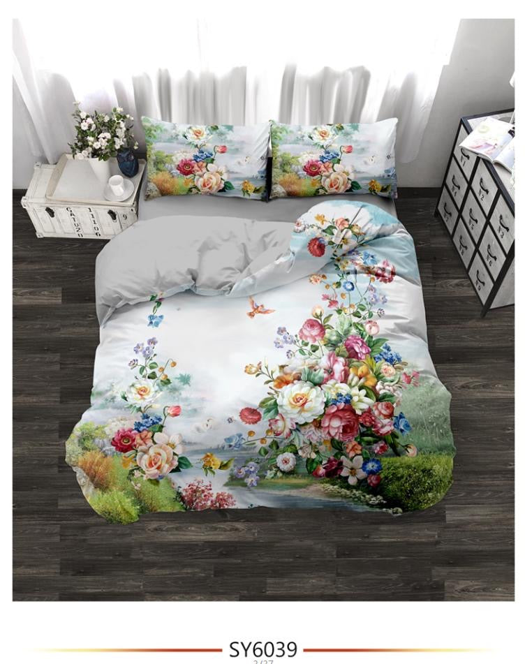 Super King size Quilt/Duvet cover set - SK HOME CENTER