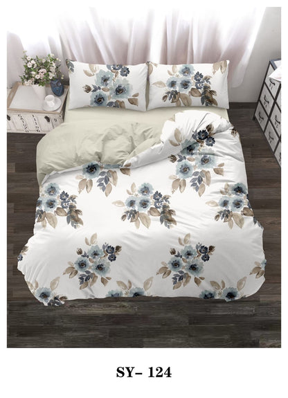 King size pattern duvet cover 6pcs set