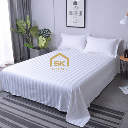 Hotel type Duvet cover, Fitted bedsheet & pillowcases set - SK HOME CENTER