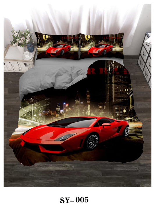 Single size Kids Quilt set 4 pieces - 120 x 200cm