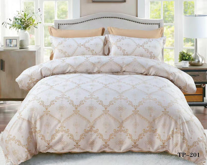 Single Size Embroidery Comforter Set – 4 Pieces