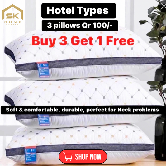 Hotel Types Embroidery pillows