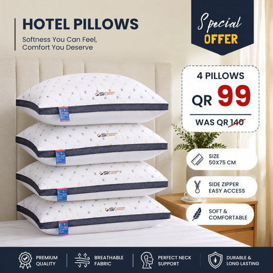 Hotel Pillows! Embroidery Pattern - SK HOME CENTER