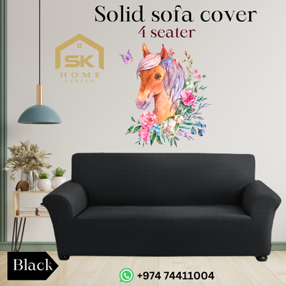 Modern sofa cover solid colors - SK HOME CENTER