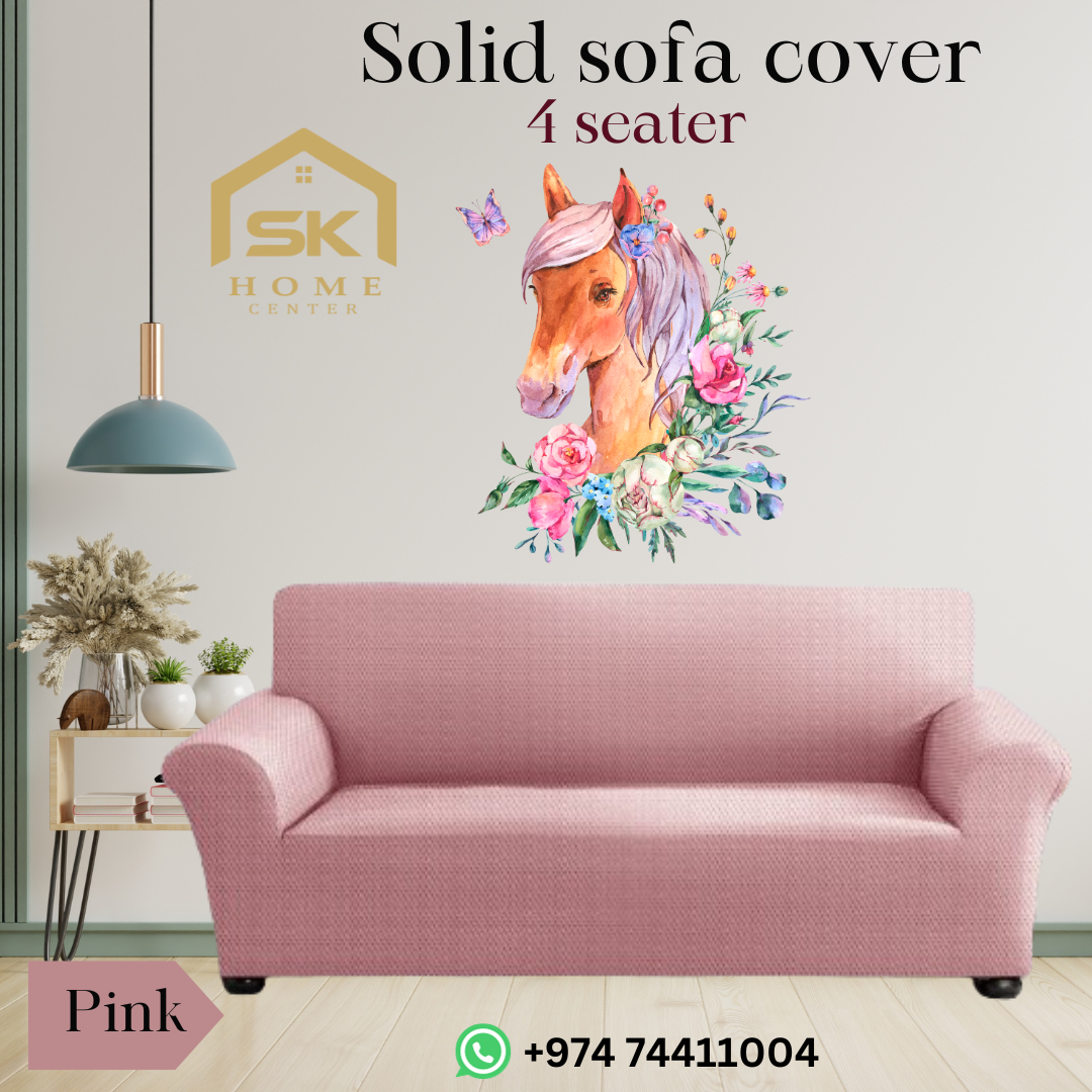 Modern sofa cover solid colors - SK HOME CENTER