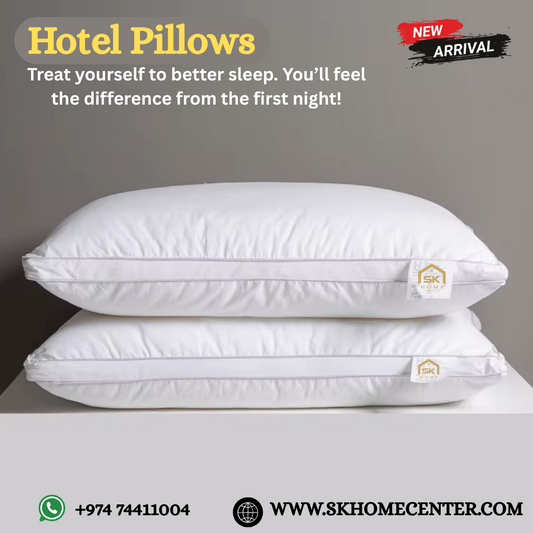 Hotel Pillows 100% Cotton | 4 pillows packs
