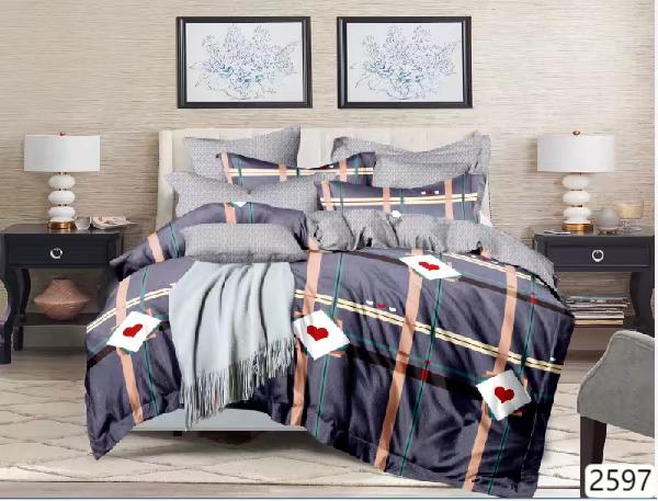 طقم غطاء لحاف مقاس كوين 4 في 1