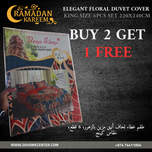 Silky soft satin King size duvet cover, fitted bedsheet, 4 pillowcases set