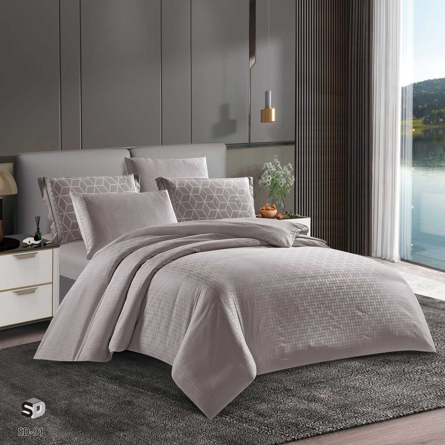 Satin Silky Premium Comforter Set – King Size