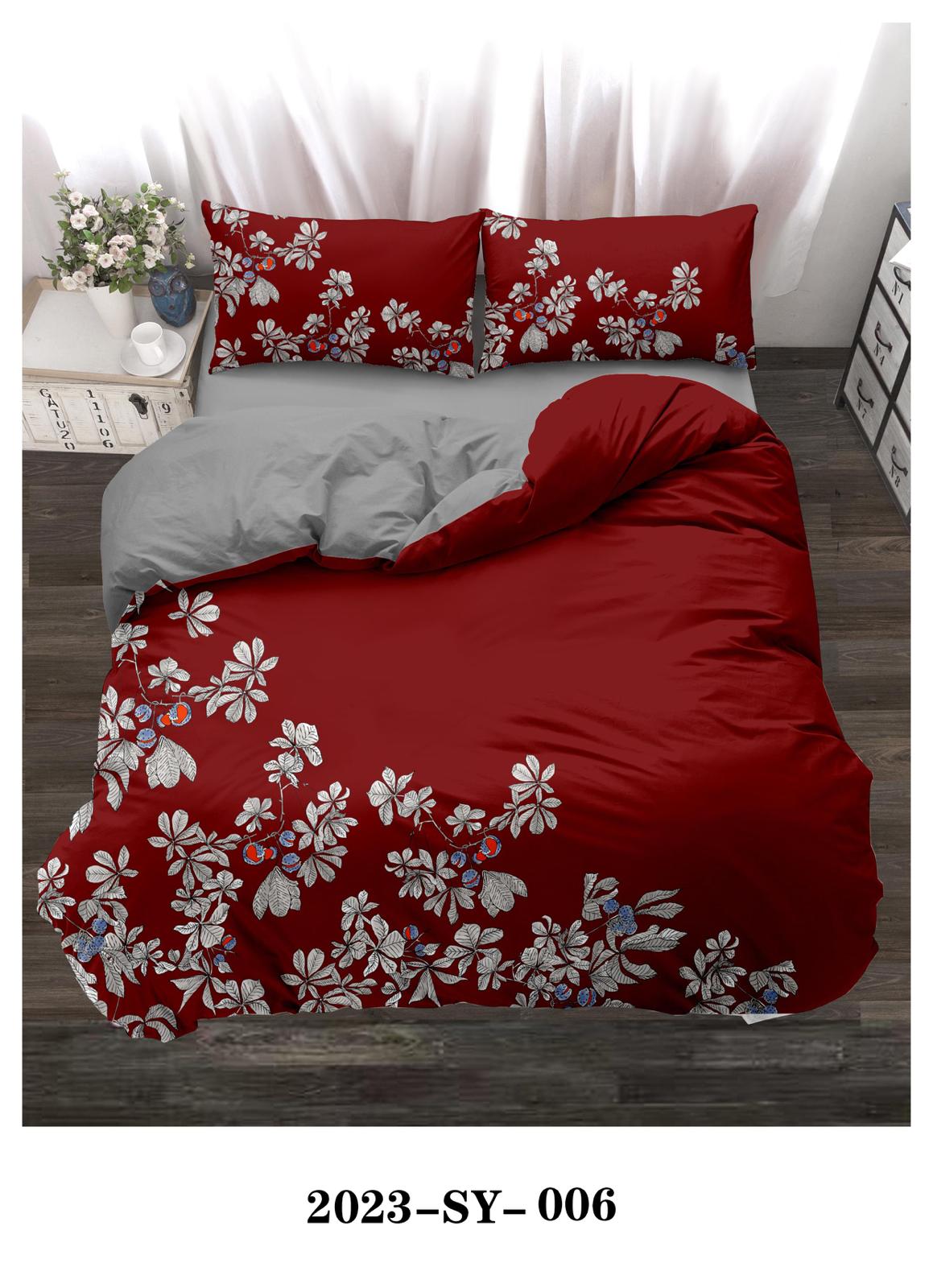 New Collection King size duvet cover 6in1 set - SK HOME CENTER