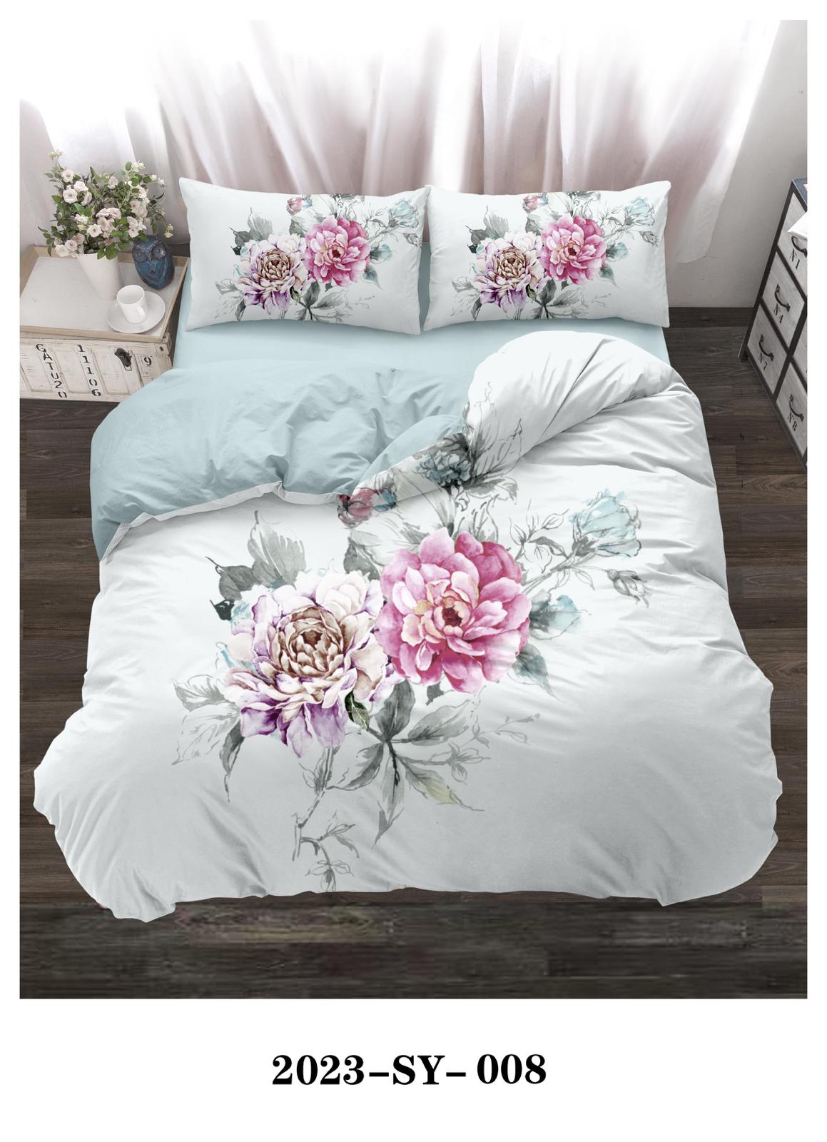 New Collection King size duvet cover 6in1 set - SK HOME CENTER