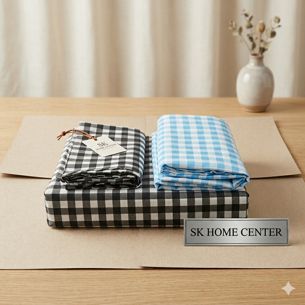 غطاء لحاف بنمط زهور أنيق - طقم من 4 قطع مقاس كوين