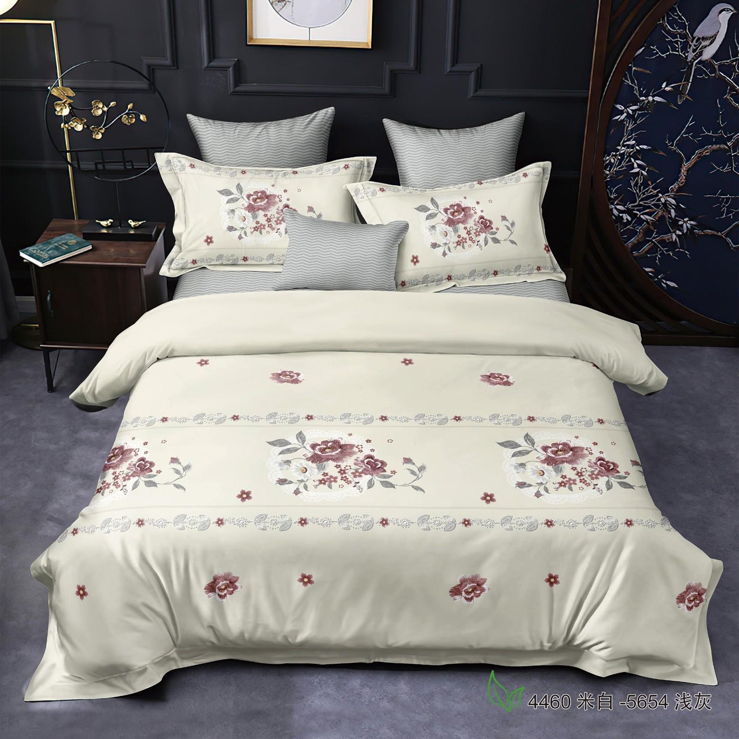 Queen size duvet cover set 4in1 - SK HOME CENTER